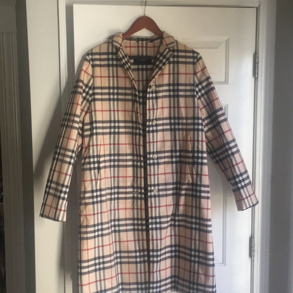 Burberry raincoat